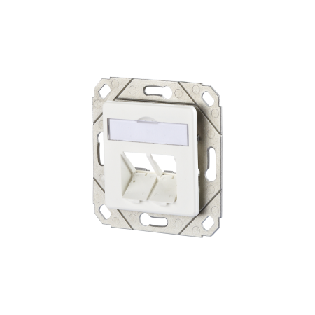 Metz Connect 1309151102-E E-DAT Dose 2fach modul 8/8(8) UPk leer,