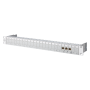 Metz Connect 130920-E E-DATmodul Patchpanel 19'' Kat.6A 24xRJ45 1HE ανοιχτό γκρι