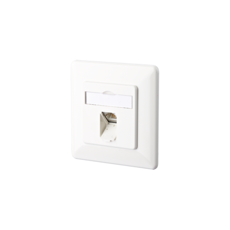 Metz Connect 1307371002-I Data box Kat.6 1xRJ45 UP LSA+ RAL9010