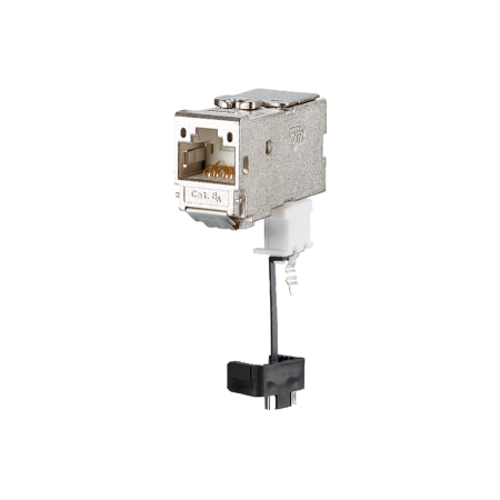 Metz Connect 130B12-E C6Amodul Kat.6A 1xRJ45 Modul 270° (MA14)