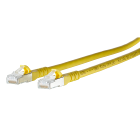 Metz Connect 1308451577-E Patch Cord Kat.6A S/FTP halogen-free LSHF (LSOH) 1.5m yellow