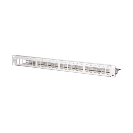 Metz Connect 130921-00-E Patchpanel 19'' 24Port 1HE άδειο Edelstahl