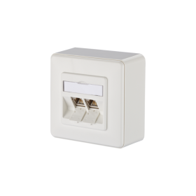 Metz Connect 1309120002-E E-DAT Dose 2fach C6 modul 8/8(8) AP RW