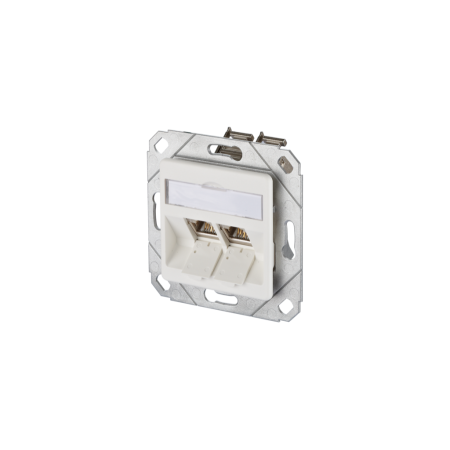 Metz Connect 1309121102-E E-DAT Dose 2fach C6 modul 8/8(8) UPk RW