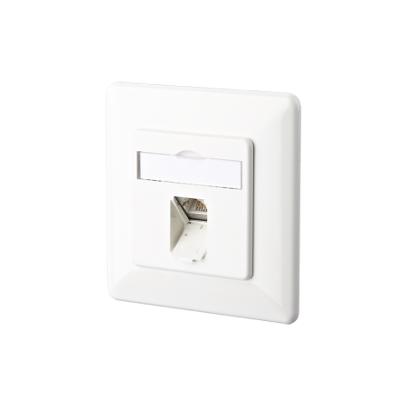 Metz Connect 130C371002-I Datendose Kat.6A 1xRJ45 UP LSA+ RAL9010