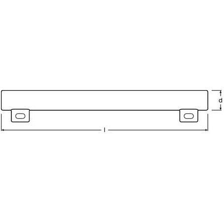 Ledvance LEDinestra 16.5 W/827 S14s ADV