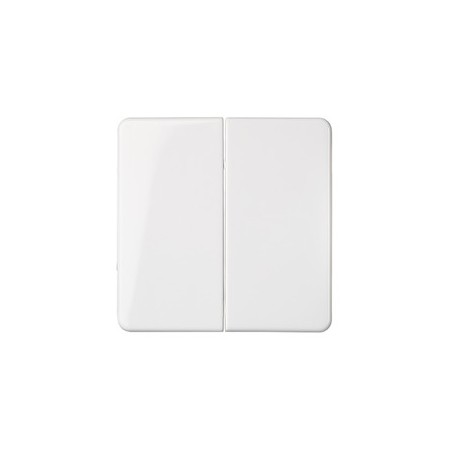 Elso 233504 rocker pair series switch/double switch FASHION/RIVA/SCALA pure white