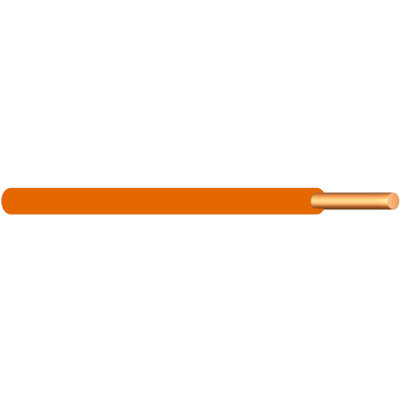 YE 1,5 ORANGE (2003) H07V-U PVC Aderleitung 100 Meter
