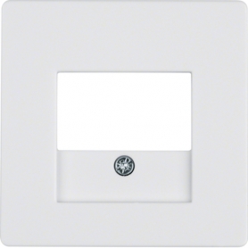 Berker 10336089 Q.1 Central piece for TAE and UAE junction boxes GA, polar white including