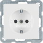 Berker 47236089 socket SCHUKO avec protection de contact protection des enfants Q1/Q3 pw