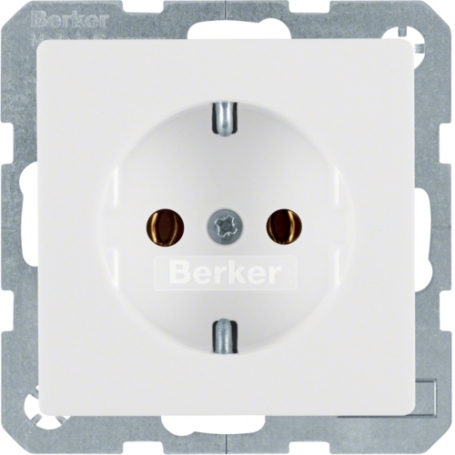 Berker 47436089 SCHUKO Q1/Q3 polarno bijelo