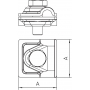 OBO BETTERMANN 249 8-10 VA Fast connector Vario 8-10mm, V2A, 1.4301 5311551