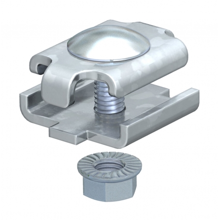 OBO BETTERMANN GSV 34 G Stoßstellenverbinder für Gitterrinne, St, G 6016596