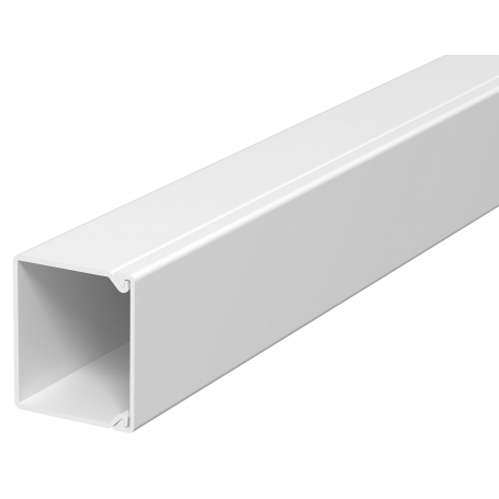 OBO BETTERMANN WDK30030RW Wall and ceiling channel with bottom hole 30x30x2000PVC, pure white, 9010 6191096