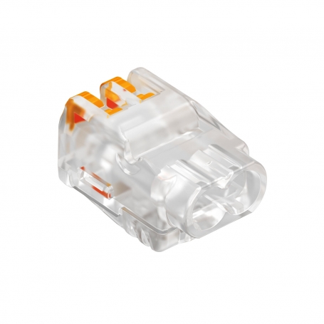 OBO BETTERMANN 61 225 FL Universal clamp for 2 rigid flexible conductor 0.2-2.5mm2, PC, transparent 2054450 100 pieces