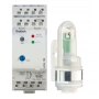 Theben T1090100 Reiheneinbau-Dämmerungsschalter, 2 TLE, 2-2000 Lux, m. Aufbau-Lichtsensor