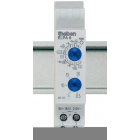 Theben T0060002 Reiheneinbau-Treppenlicht - Zeitschalter mit 10 Funktionen