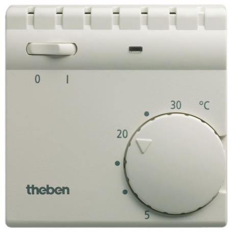Theben T7060001 Raum-Thermostate, Anschl. für Temperaturabs., Schalter Heizung, Lampe