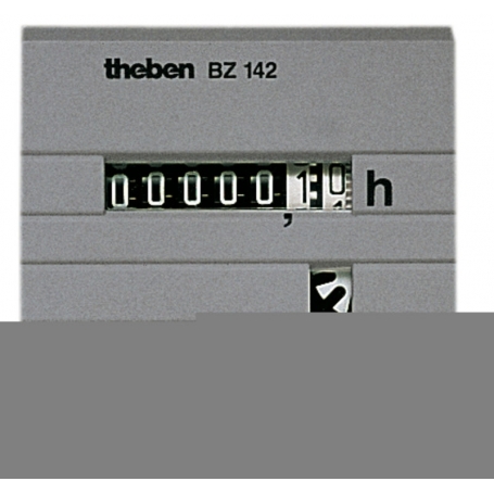 Theben T1420721 Betriebsstundenzähler, Front 48 x 48 mm, Fronttafeleinbau