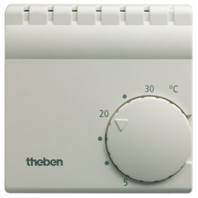 Theben T7080001 Raum-Thermostate, Umschaltkontakt für Heizen bzw. Kühlen