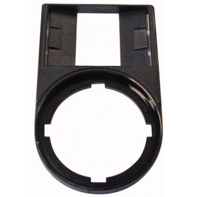 Eaton M22S-ST-X Tastenzusatz-Schildträger ohne Schild rund scwarz 216392