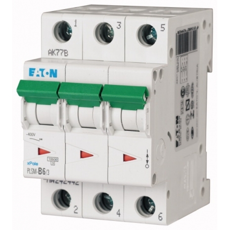 Eaton PLSM-C6/3-MW LS-Schalter 6A/3pol/C 242468