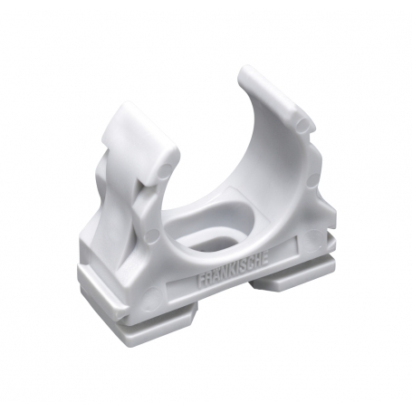Fränkische clipfix 40 plastic clamp, light grey, 22371040, 50 pieces