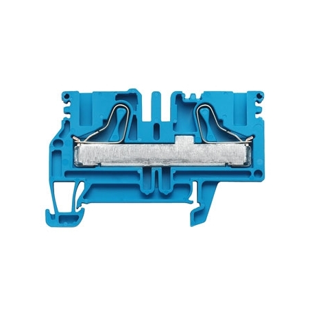 Weidmüller PDU 6/10 BL Durchgangs-Reihenklemme, PUSH IN, 10 mm², 800 V, 57 A, Anschlüsse: 2 1896270000