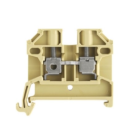 Weidmüller SAK 2.5/35 series terminal, screw connection, 2.5 mm2, 800 V, 24 A, connection: 2 380460000