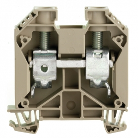 Weidmüller WDU 35 serial terminal, screw connection, 35 mm2, 1000 V, 125 A, connection: 2 1020500000