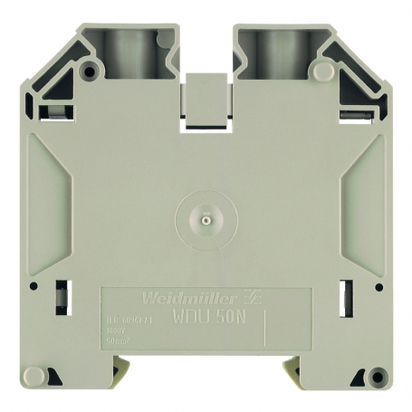 Weidmüller WDU 50N serial terminal, screw connection, 50 mm2, 1000 V, 150 A, connection: 2 1820840000