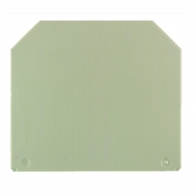 Weidmüller WAP 16+35 WTW 2.5-10 zaključna in medsebojna plošča (klem), zaključna plošča, 56 mm x 1,5 mm,