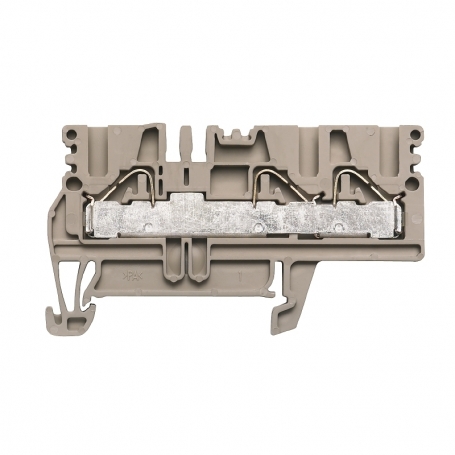 Weidmüller PDU 2.5/4/3AN serial terminal, PUSH IN, 4 mm2, 800 V, 32 A, connections: 3 – 100 pieces 1896120000