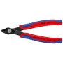 Knipex 78 61 125 Electronic Super Knips® brüniert mit Mehrkomponenten-Hüllen 125 mm