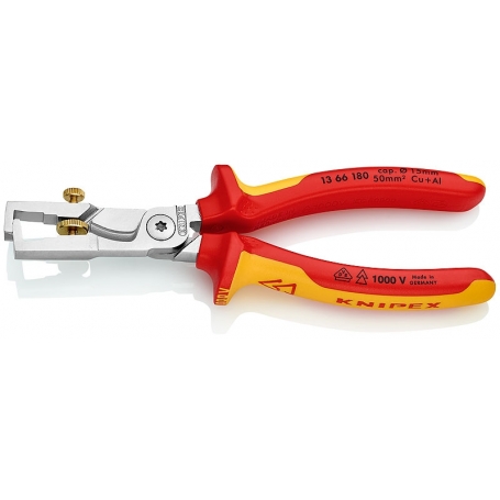 Knipex 13 66 180 KNIPEX StriX verchromt 180 mm