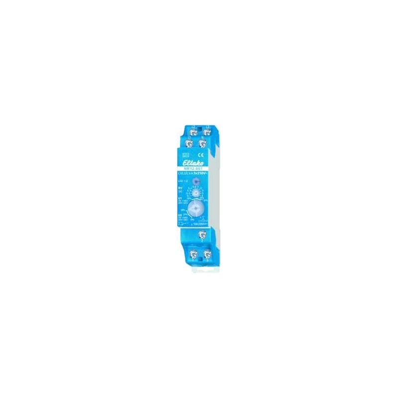Produktbild von Eltako NR12-001-3x230V Netzüberwachungsrelais – Mit Drehfeldüberwachung, 1 Wechsler 10A, DIN-Schiene
