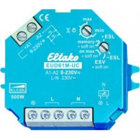 Eltako EUD61M-8..230V UC power surge dimmer UP