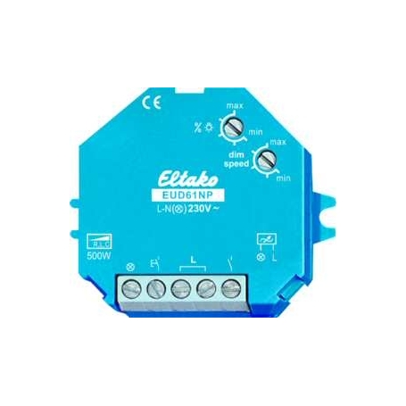 Eltako EUD61NP-230V Universal Dimming Switch