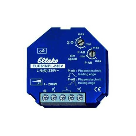Eltako EUD61NPL-230V Universal Dimming Switch
