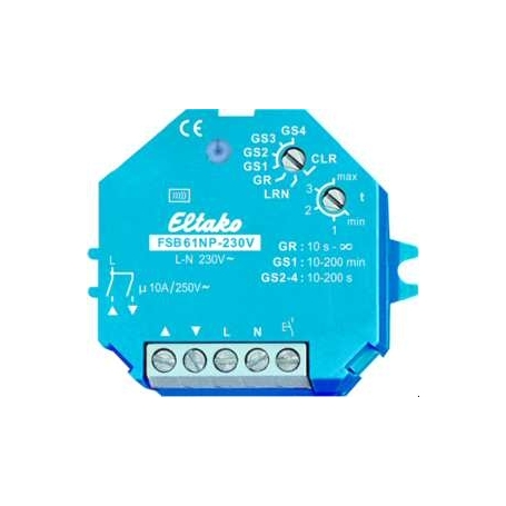 Eltako FSB61NP-230V radio actuator power surge