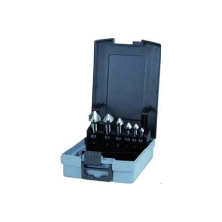 PROTEC.class PKSK6 Conical Serial Set 6 pcs. 90° 3-cut