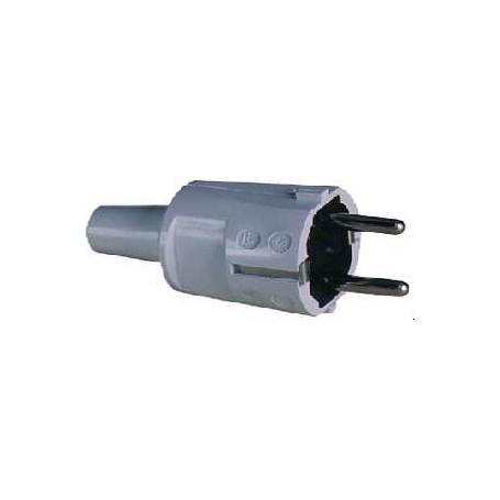 PROTEC.class PPSTK 07 PVC-Stecker gr Knickschutztüll