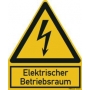 Panneau d'avertissement PROTEC.class PWZEB local de service électrique