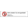 PROTEC.class PWANS 10st warning sticker Do not switch