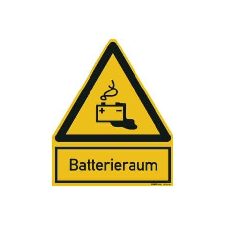 PROTEC.class PWZBR warning sign battery space