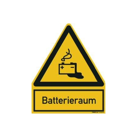 PROTEC.class PWZBR Warnzeichen Batterieraum