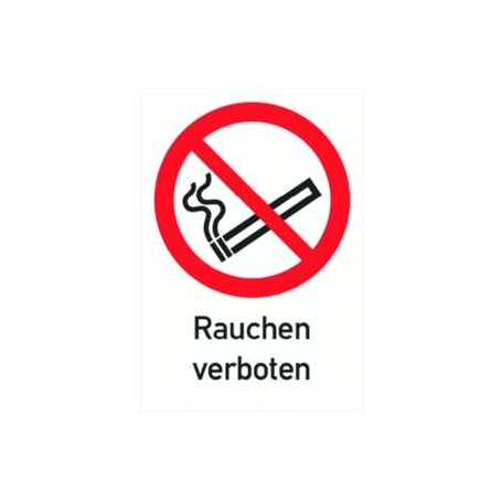 PROTEC.class PVSRV Prohibition Sign Smoking Prohibitions