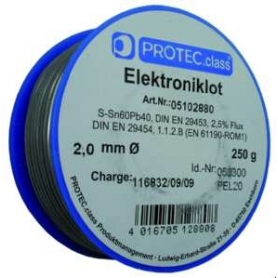 PROTEC.class PEL10 Elektronický slot 1,0mm Sn60pb40