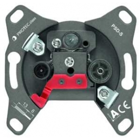 PROTEC.class PSD-S 3-hole SAT Aerial Can Stitch/End