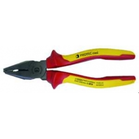 PROTEC.class PVDE-K1 Combination pliers with cutting edge 180mm